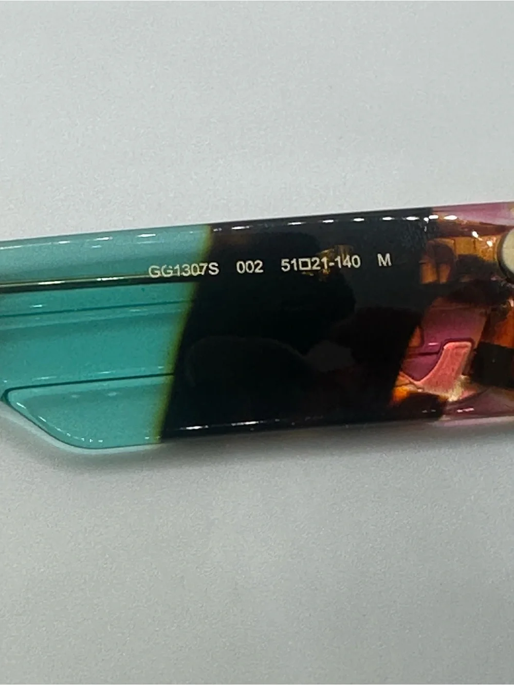 GUCCI Square Sunglasses in Watermelon Havana (Never Worn)